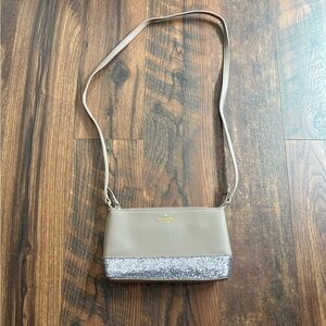 Kate Spade Greta Court Glitter Ramey Crossbody Bag City Scape